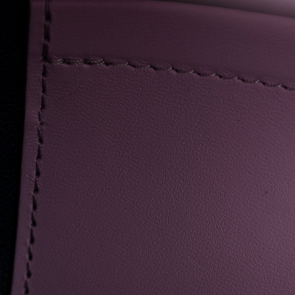 Louis Vuitton Lambskin Embossed Monogram Pochette Coussin Parme