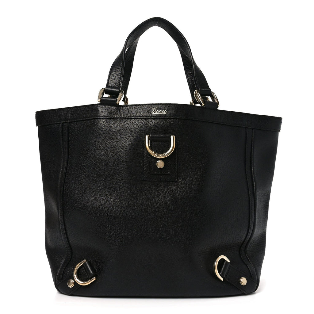 Gucci Calfskin Small Abbey Tote Black
