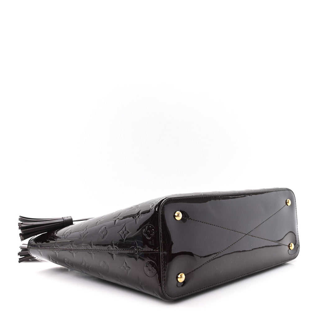 Louis Vuitton Vernis Long Beach MM Amarante