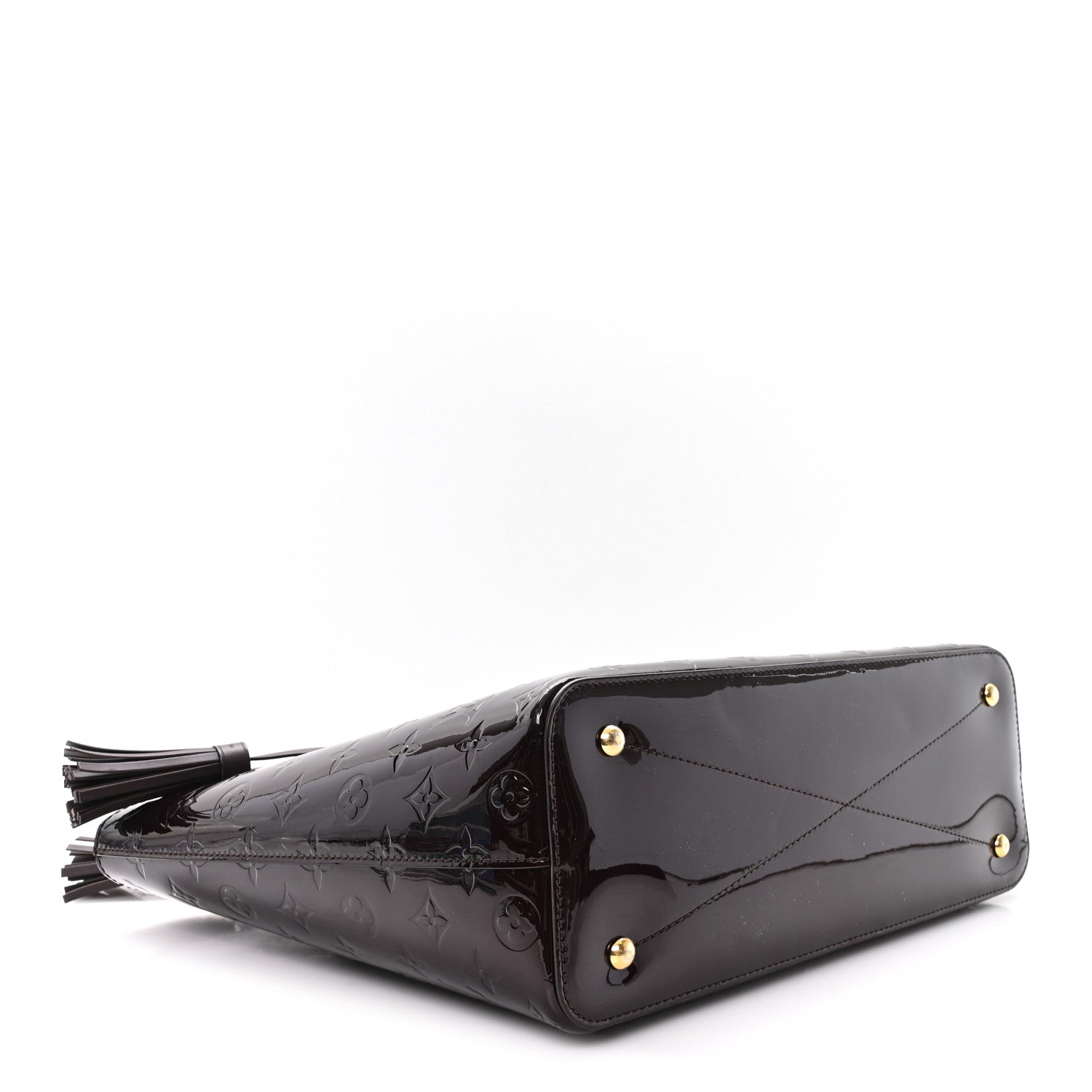 Louis Vuitton Vernis Long Beach MM Amarante