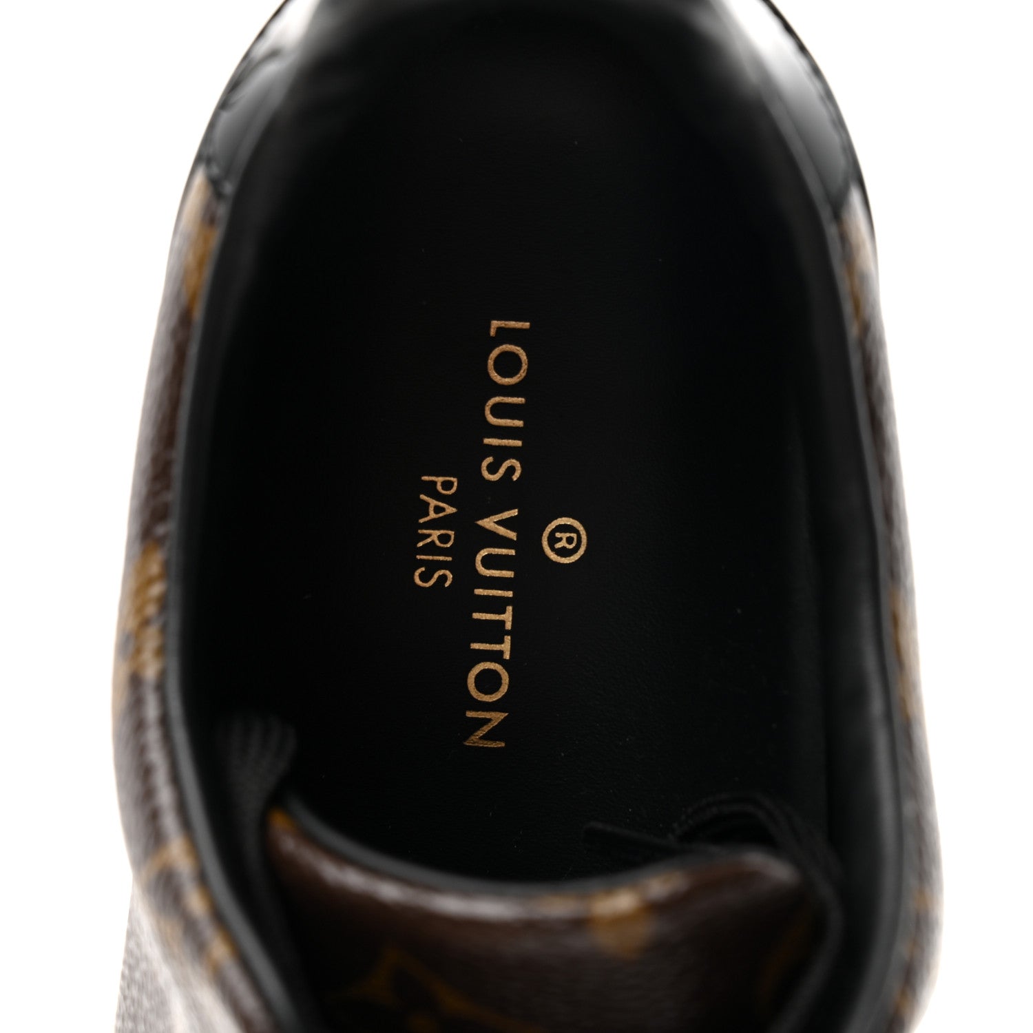Louis Vuitton Patent Monogram Frontrow Sneakers 35.5