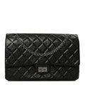 Chanel Aged Calfskin Quilted 2.55 Reissue 226 Flap Black