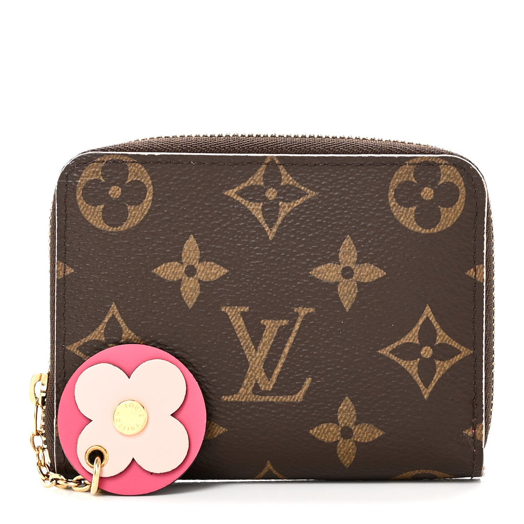 Louis Vuitton Monogram Bloom Flower Zippy Coin Purse