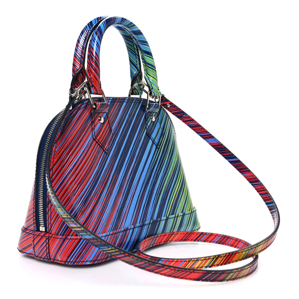 Louis Vuitton Epi Tropical Alma BB Vert Rouge