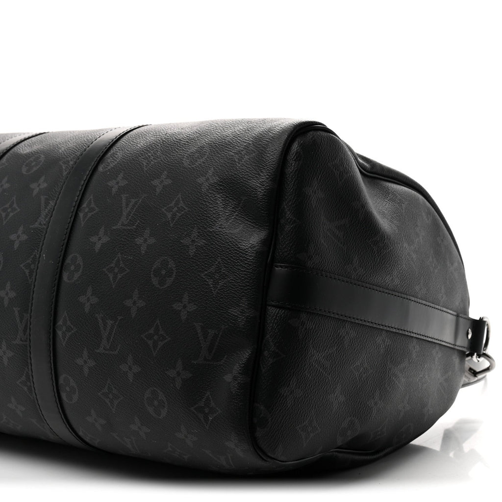 Louis Vuitton Monogram Eclipse Keepall Bandouliere 45