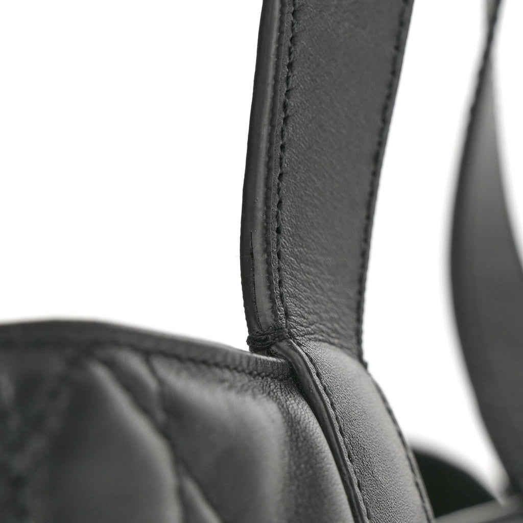 Christian Dior Calfskin Macrocannage Large Toujours Black