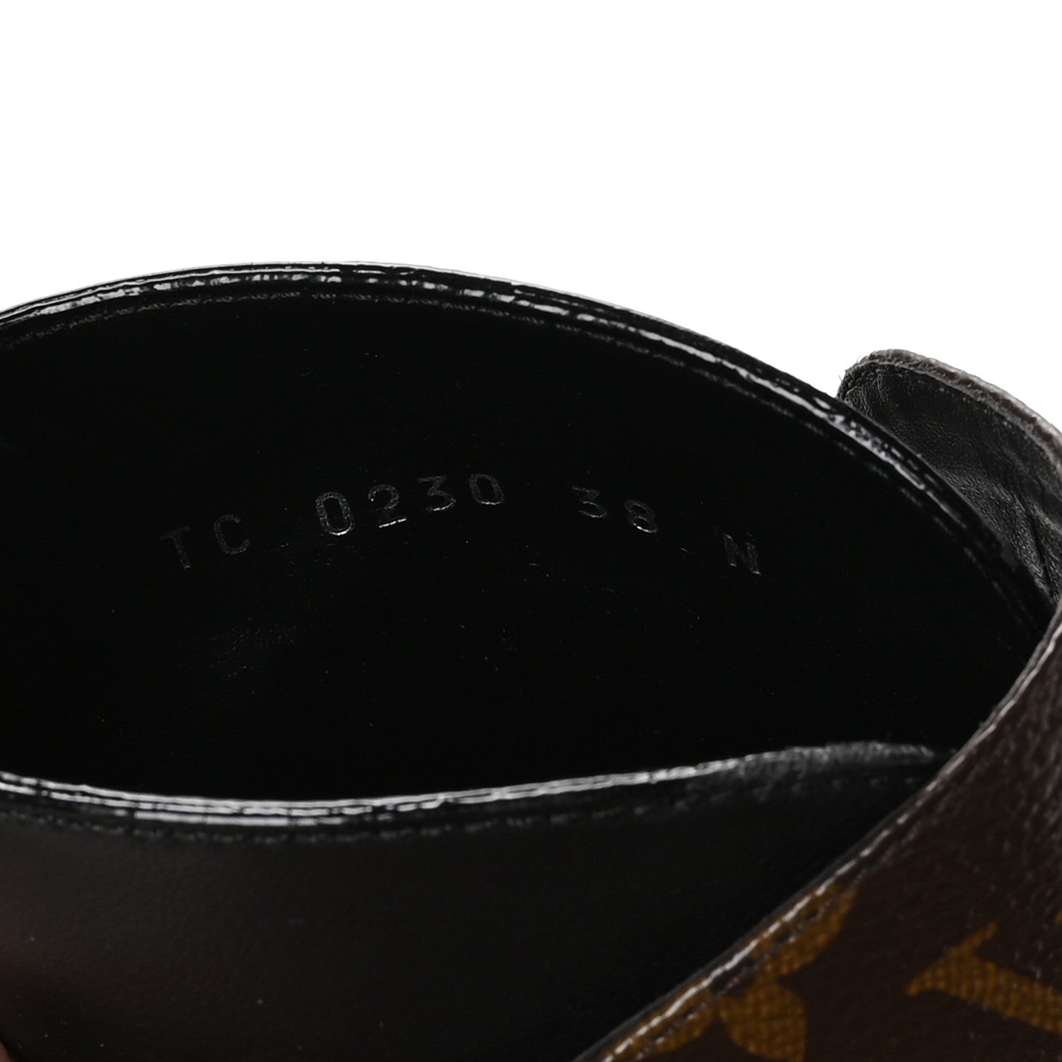 Louis Vuitton Calfskin Monogram Discovery Flat Ankle Boots 38 Black