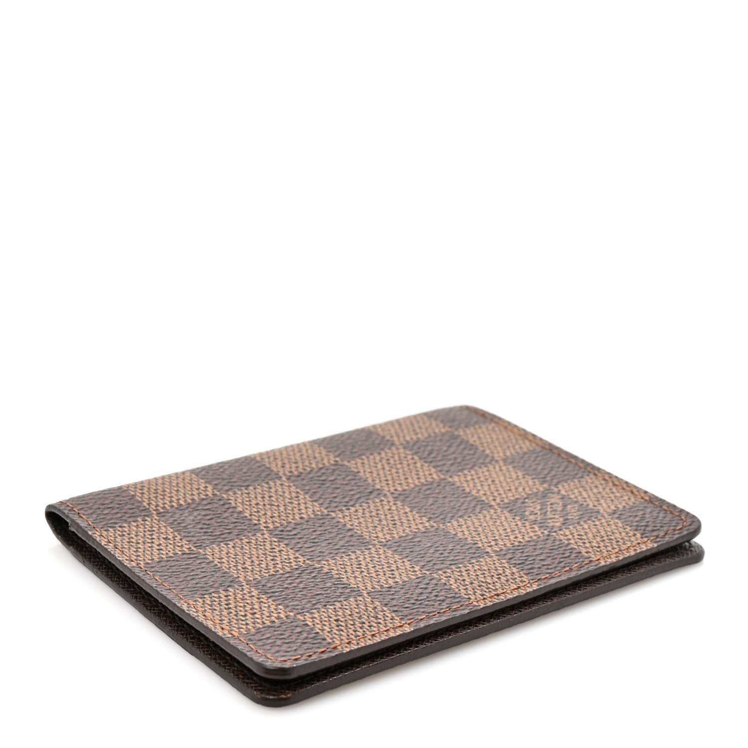 Louis Vuitton Damier Ebene Porte 2 Cartes Vertical Card Holder
