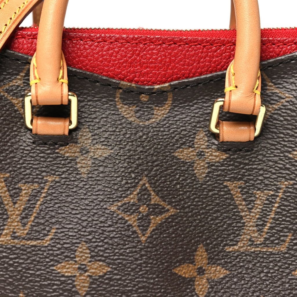Louis Vuitton Monogram Nano Pallas Cherry