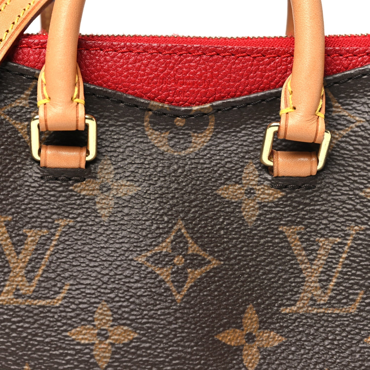 Louis Vuitton Monogram Nano Pallas Cherry
