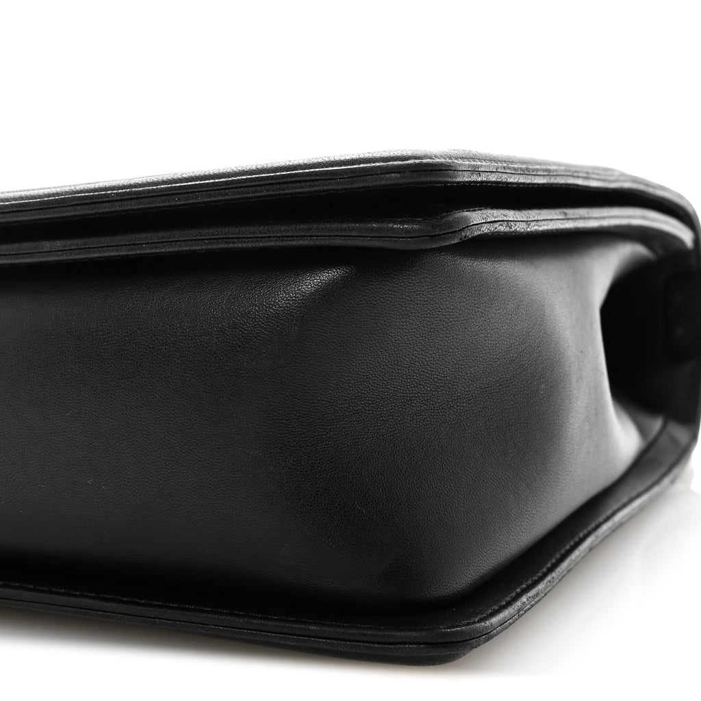 Chanel Lambskin Quilted Large Boy Flap Black