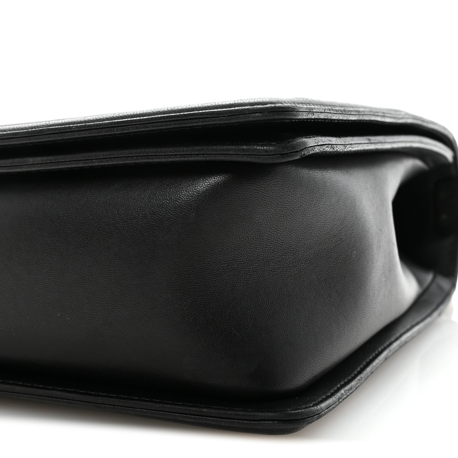 Chanel Lambskin Quilted Large Boy Flap Black