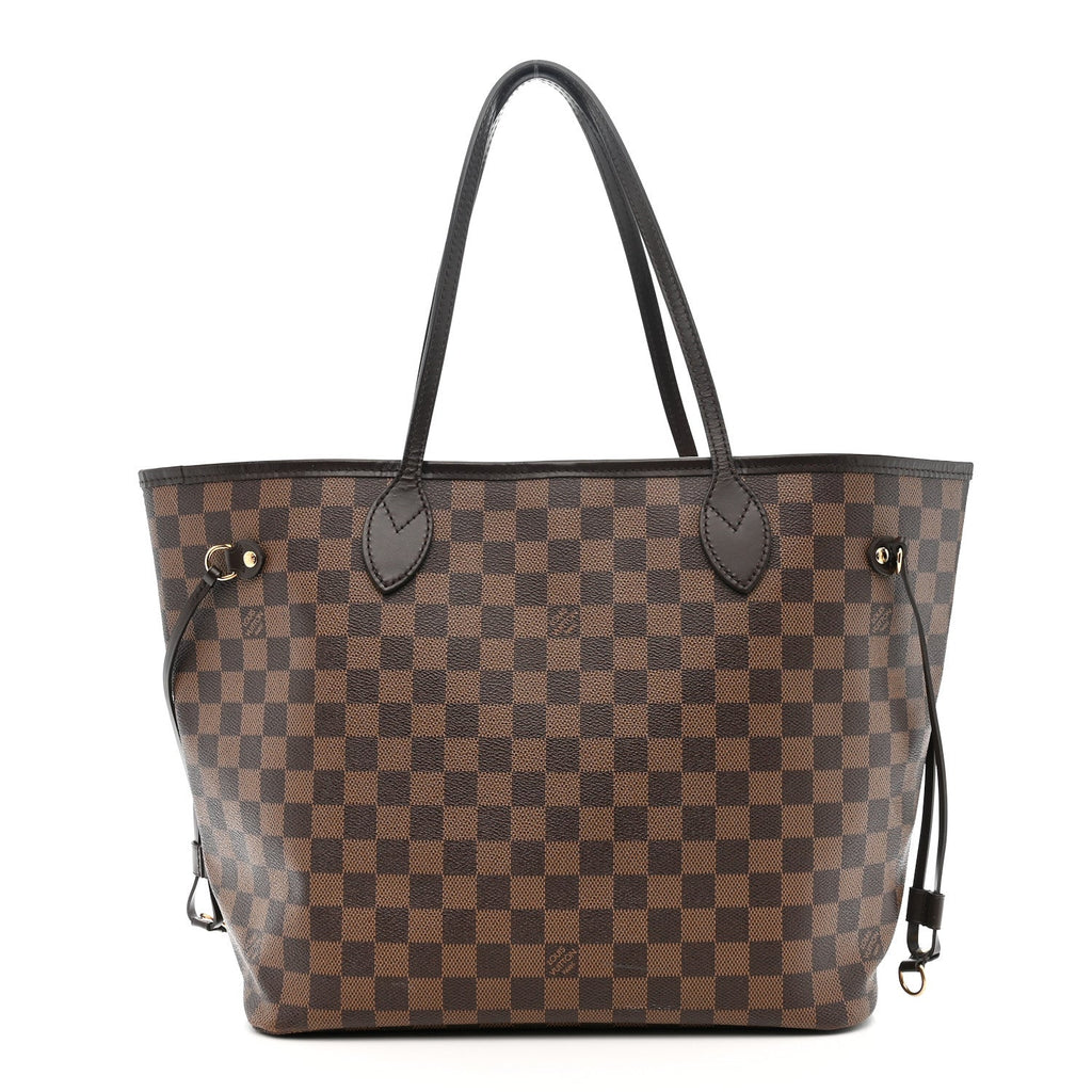 Louis Vuitton Damier Ebene Neo Neverfull MM Rose Ballerine