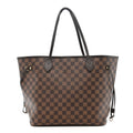 Louis Vuitton Damier Ebene Neo Neverfull MM Rose Ballerine