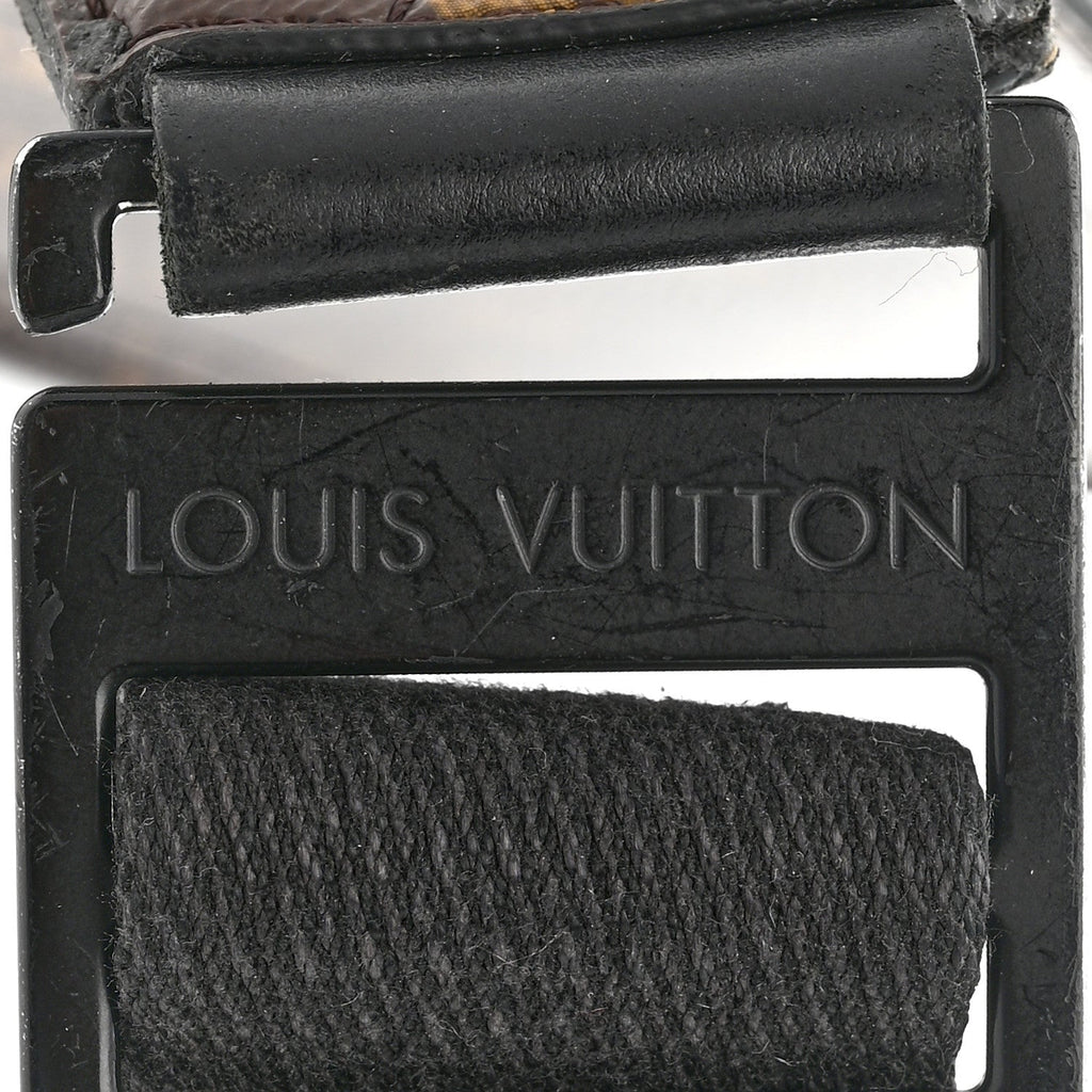 Louis Vuitton Monogram Macassar S Lock Messenger