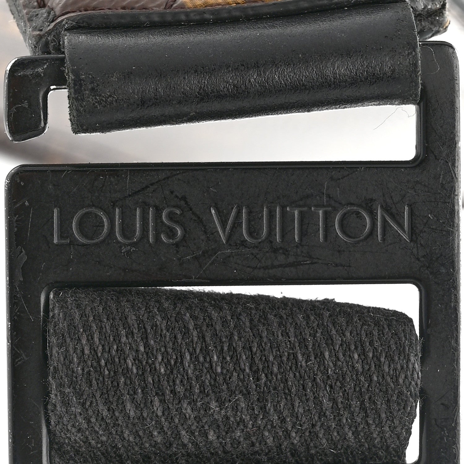 Louis Vuitton Monogram Macassar S Lock Messenger