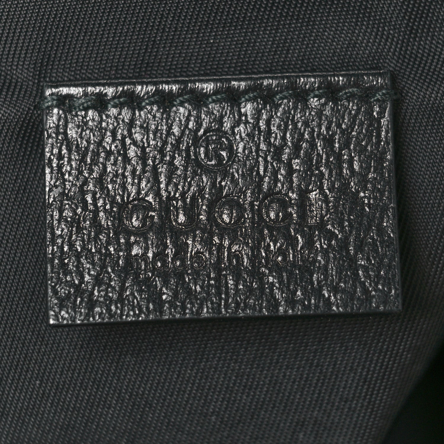Gucci Nylon Retro Patch Convertible Belt Bag Black