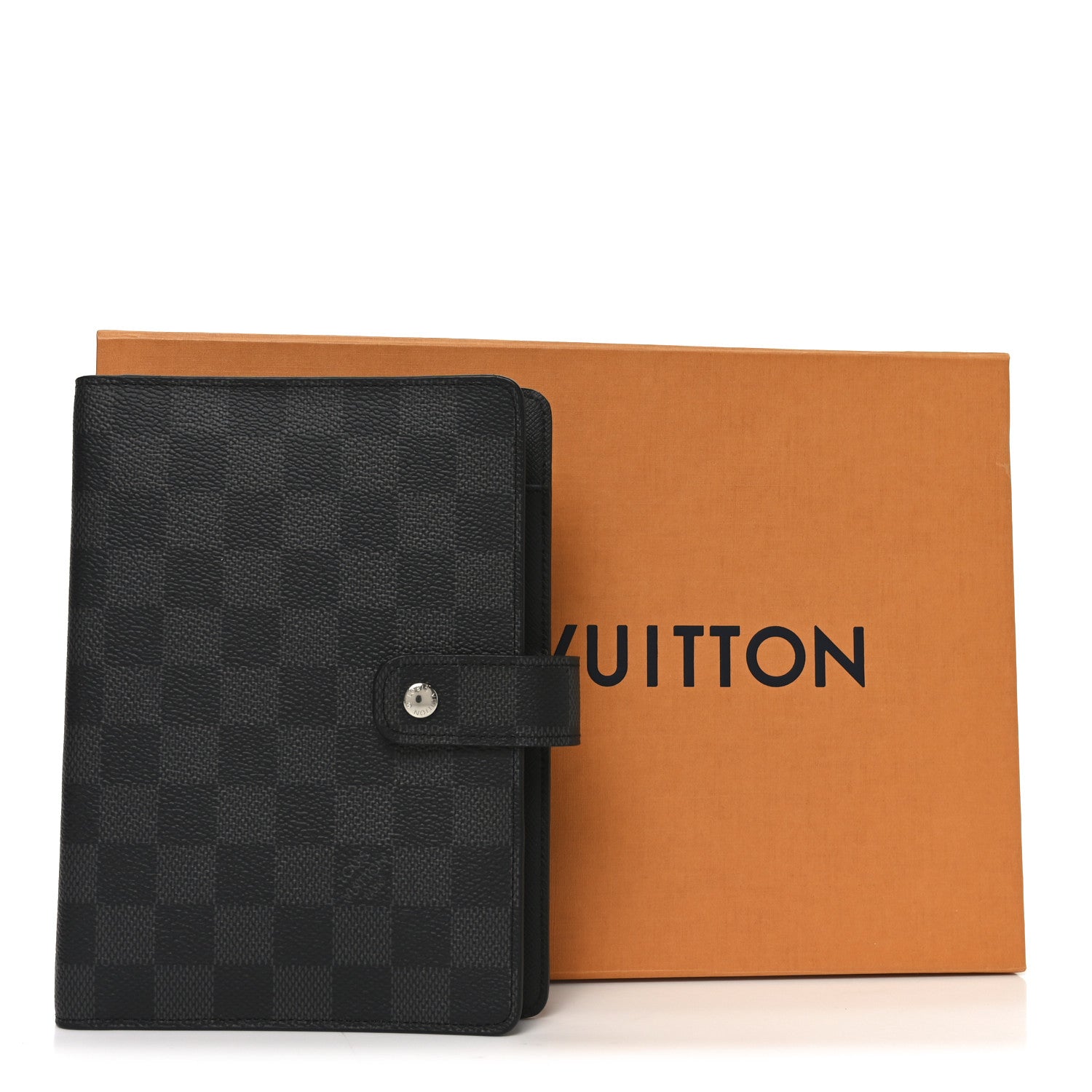 Louis Vuitton Damier Graphite Medium Ring Agenda Cover