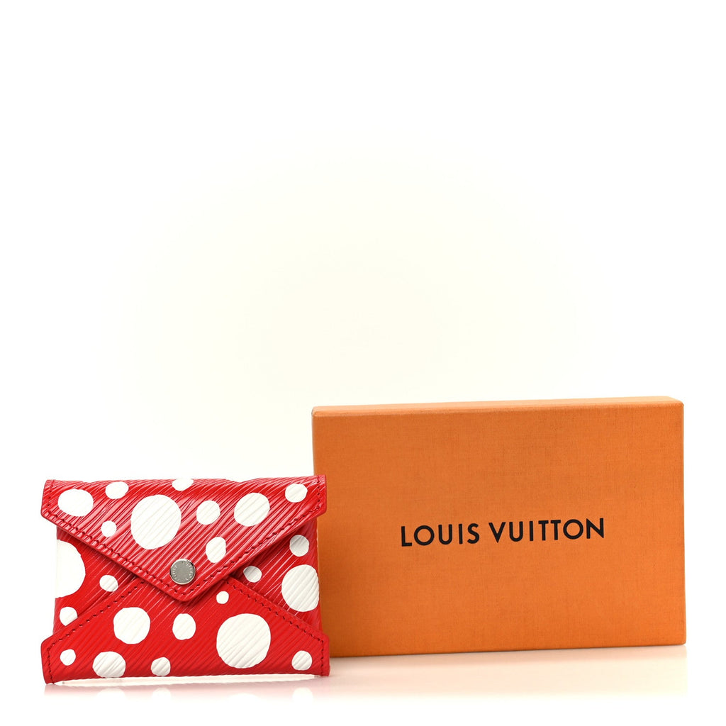 Louis Vuitton LV X YK Epi Small Kirigami Pochette Red White