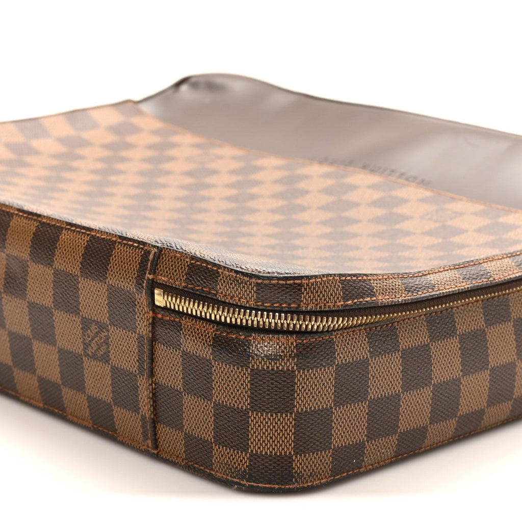 Louis Vuitton Damier Ebene Porte Ordinateur Sabana Computer Case
