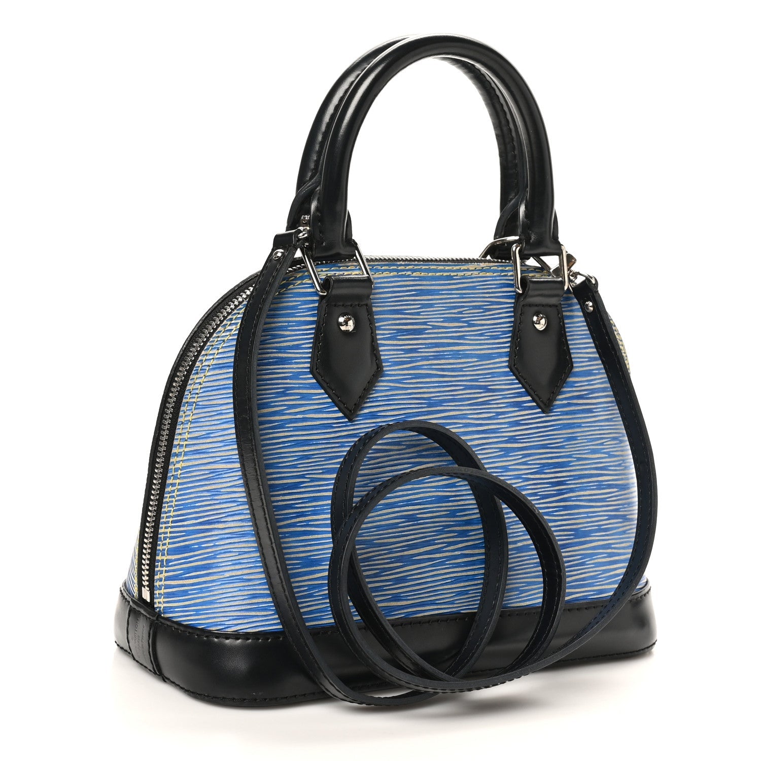 Louis Vuitton Epi Alma BB Denim Light