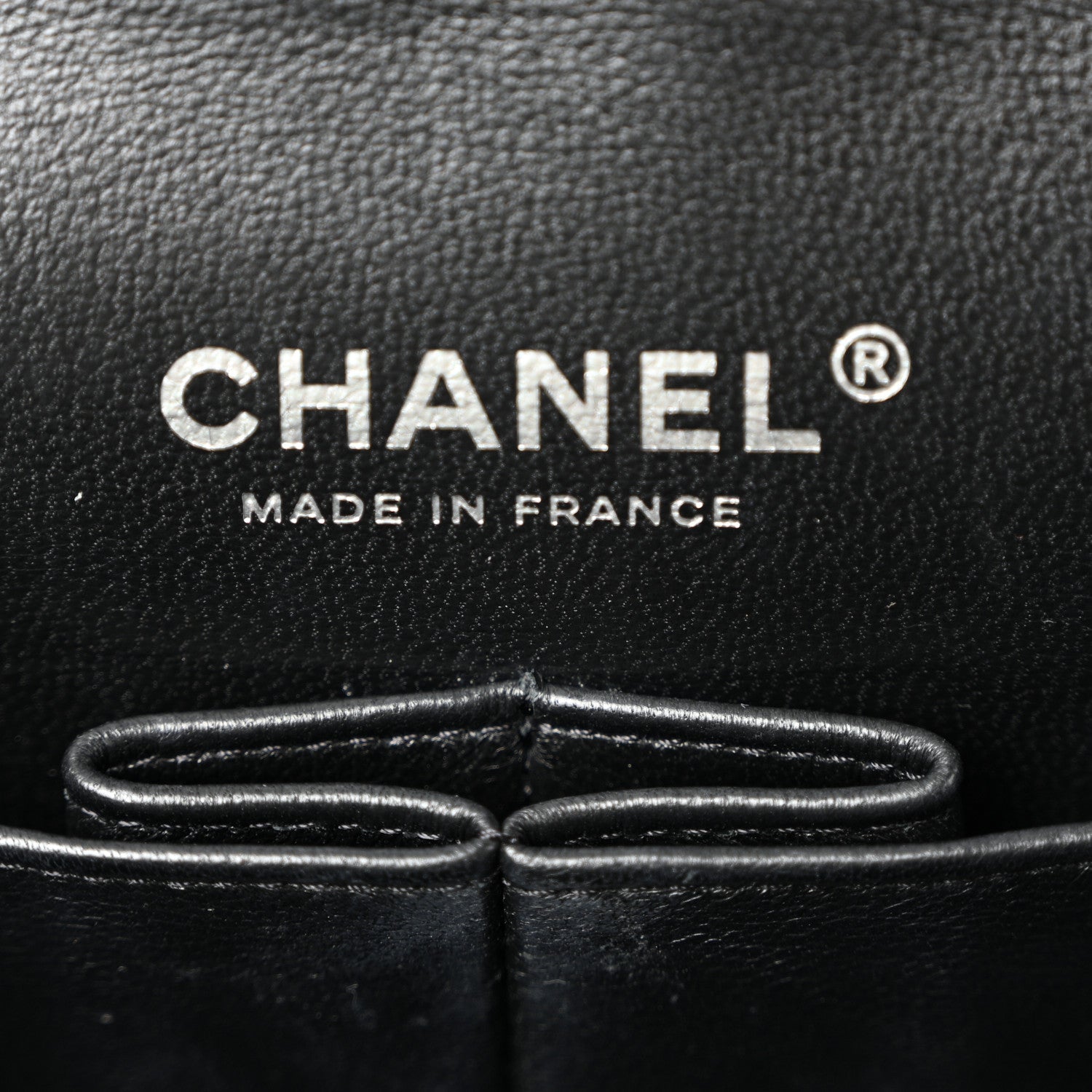 Chanel Lambskin Quilted Medium Double Flap So Black