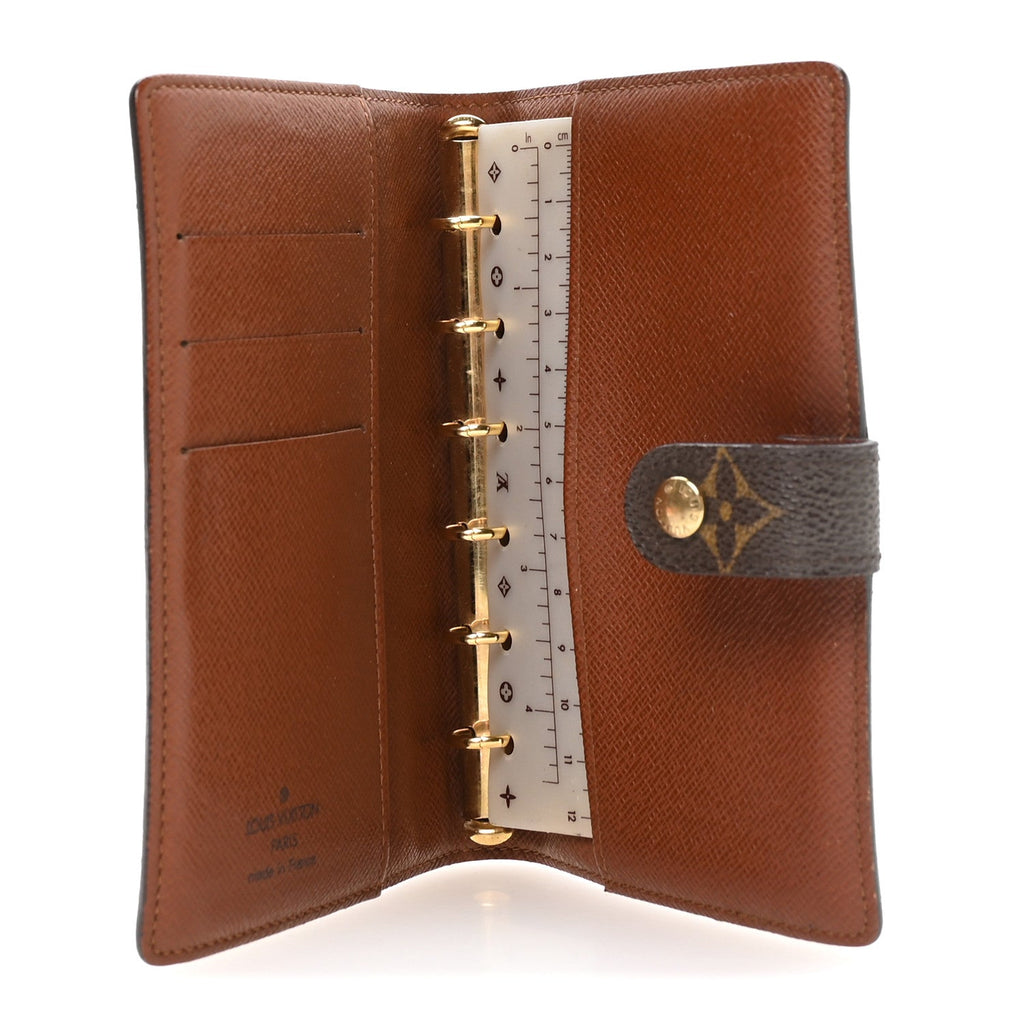 Louis Vuitton Monogram Small Ring Agenda Cover