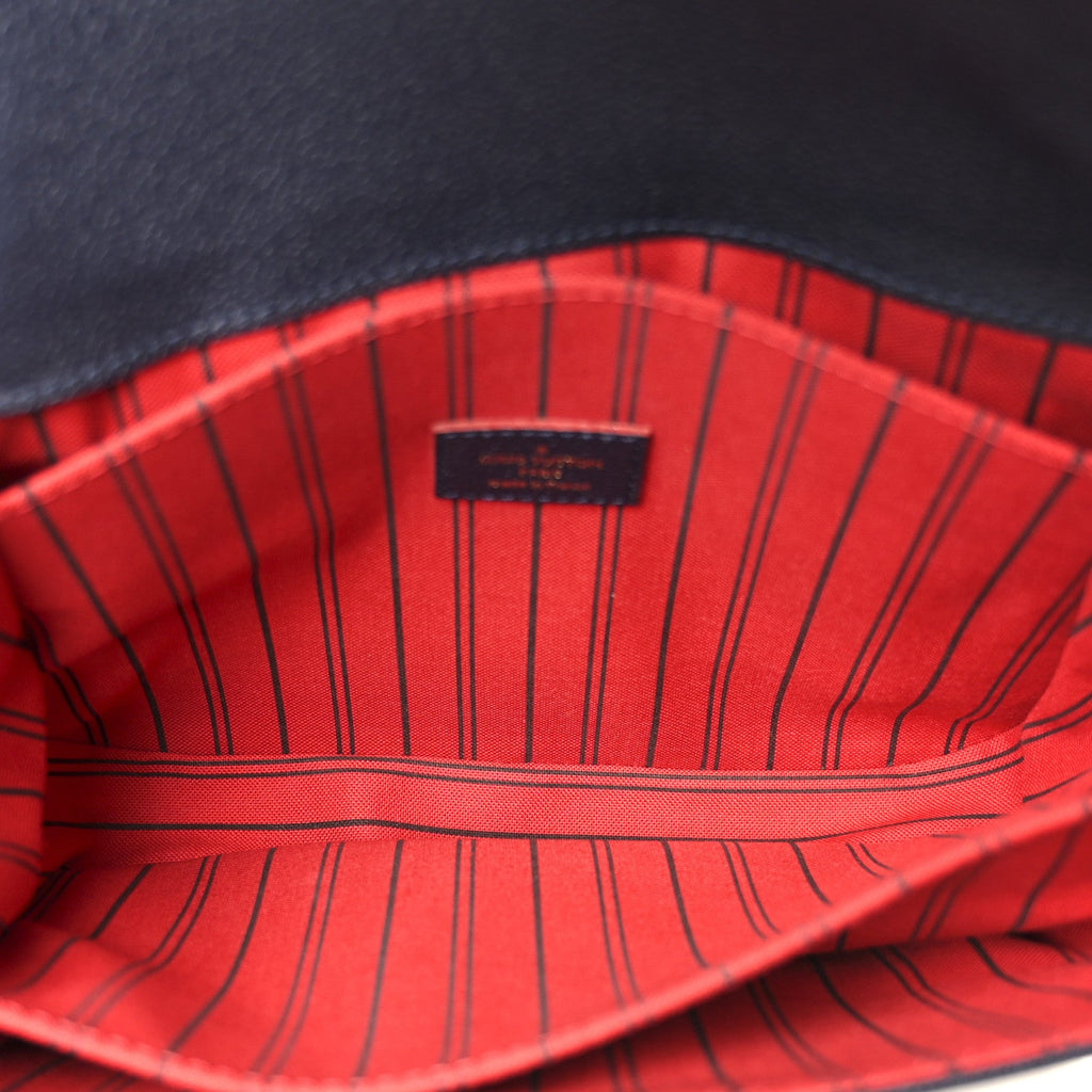 Louis Vuitton Empreinte Pochette Metis Marine Rouge
