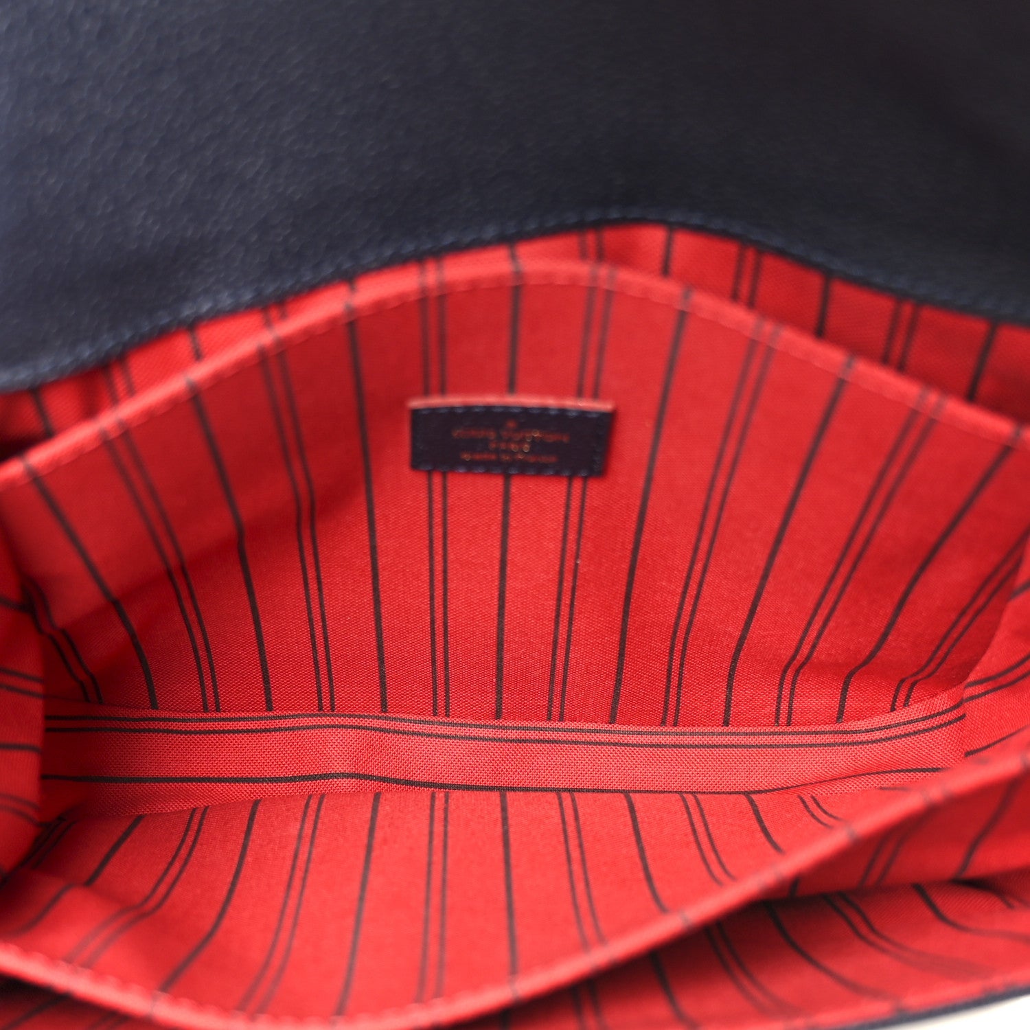 Louis Vuitton Empreinte Pochette Metis Marine Rouge