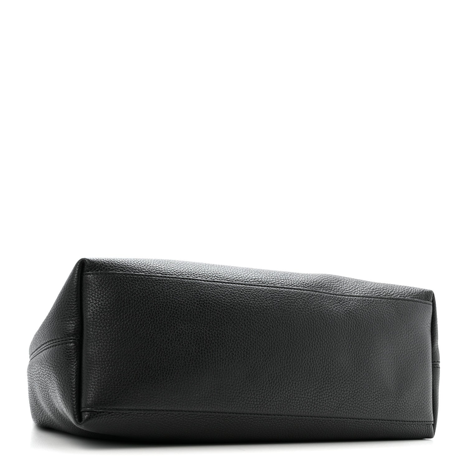 Gucci Pebbled Calfskin Medium Soho Chain Shoulder Bag Black