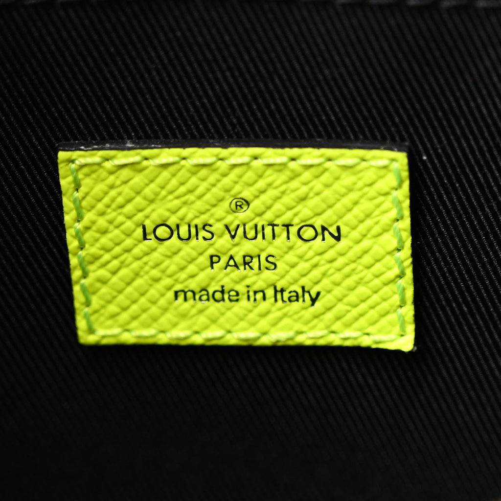 Louis Vuitton Taigarama Outdoor Messenger Neon Yellow