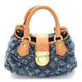 Louis Vuitton Monogram Denim Pleaty Blue