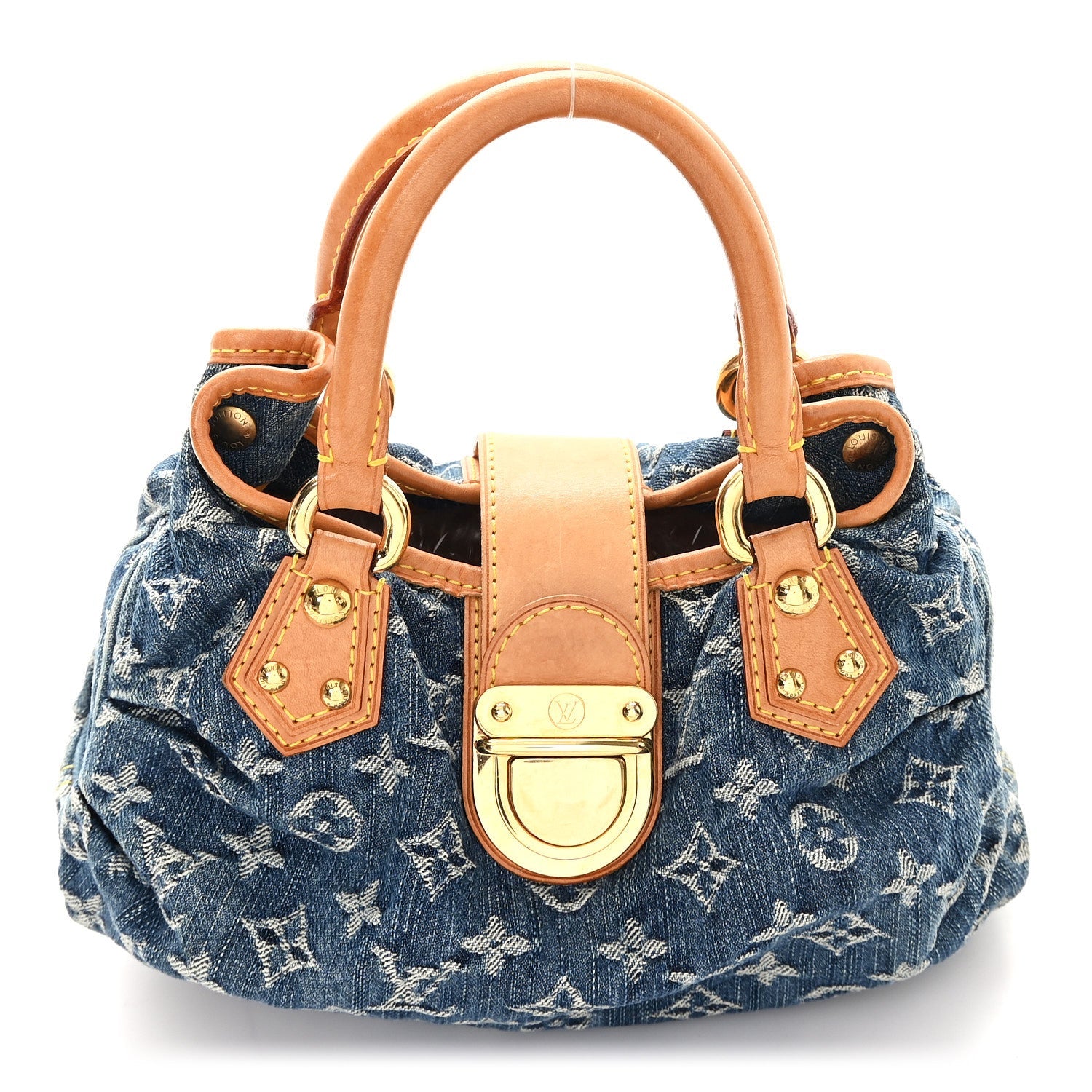 Louis Vuitton Monogram Denim Pleaty Blue