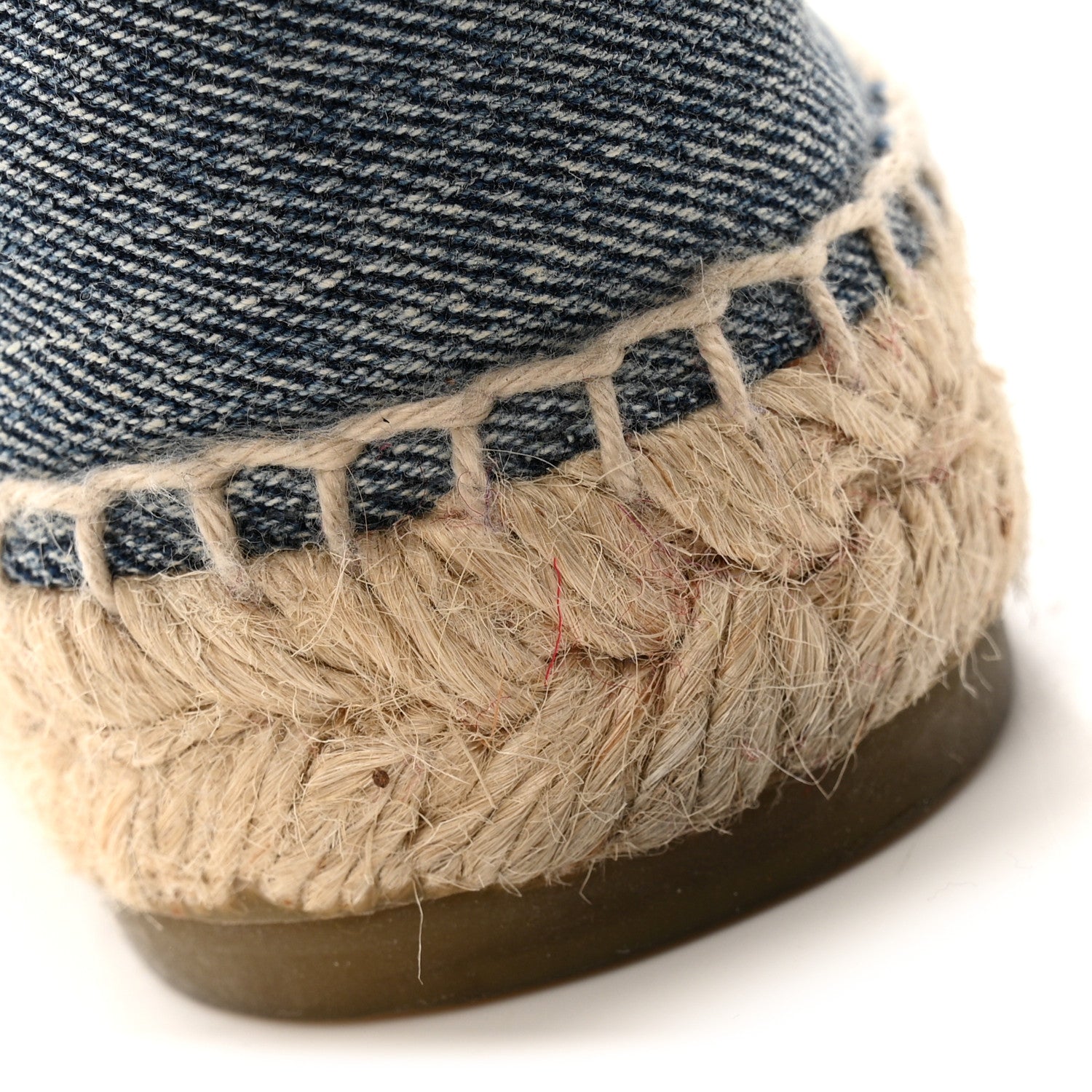 Denim CC Espadrilles 37 Blue Black