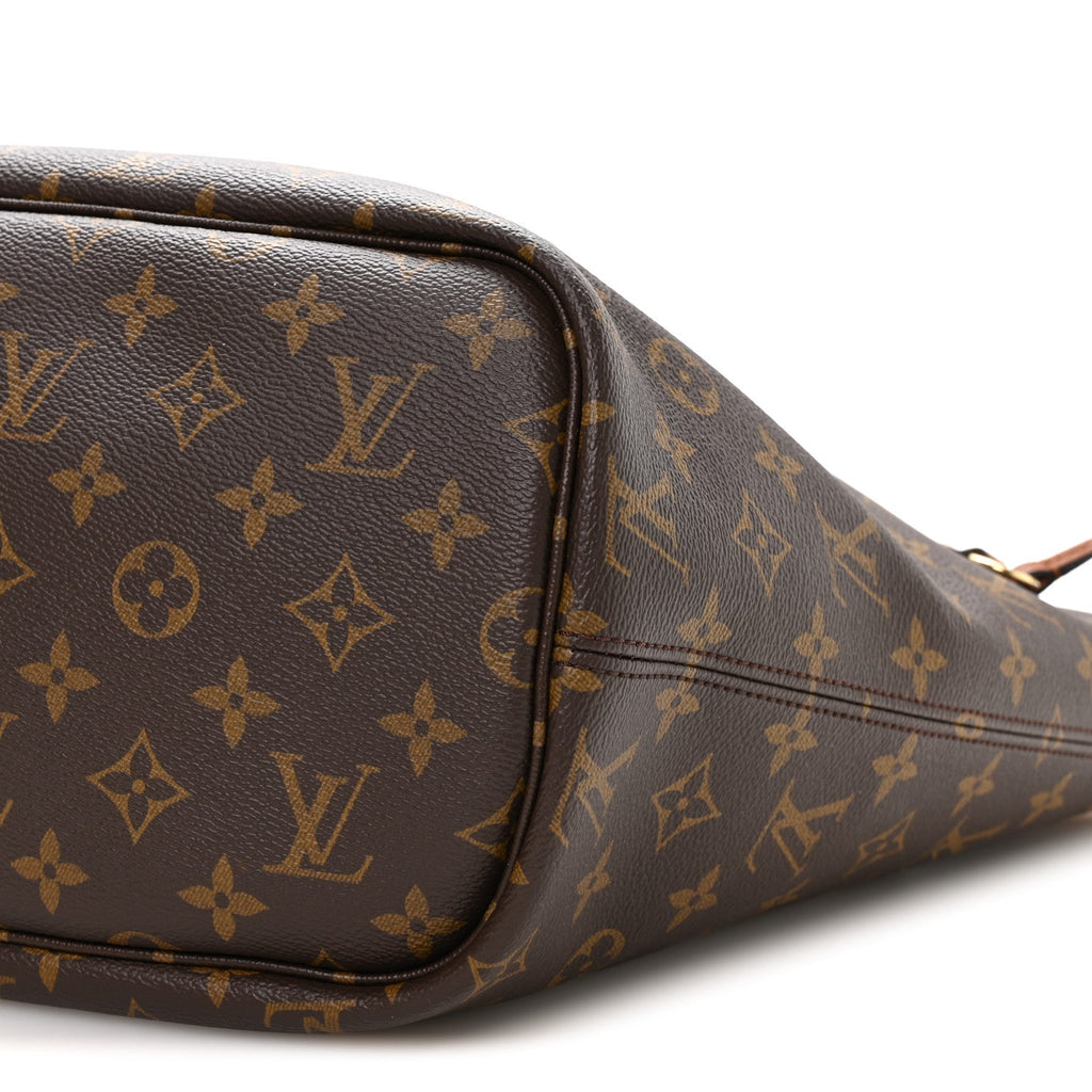 Louis Vuitton Monogram Calfskin Neo Neverfull Inside Out MM Tan