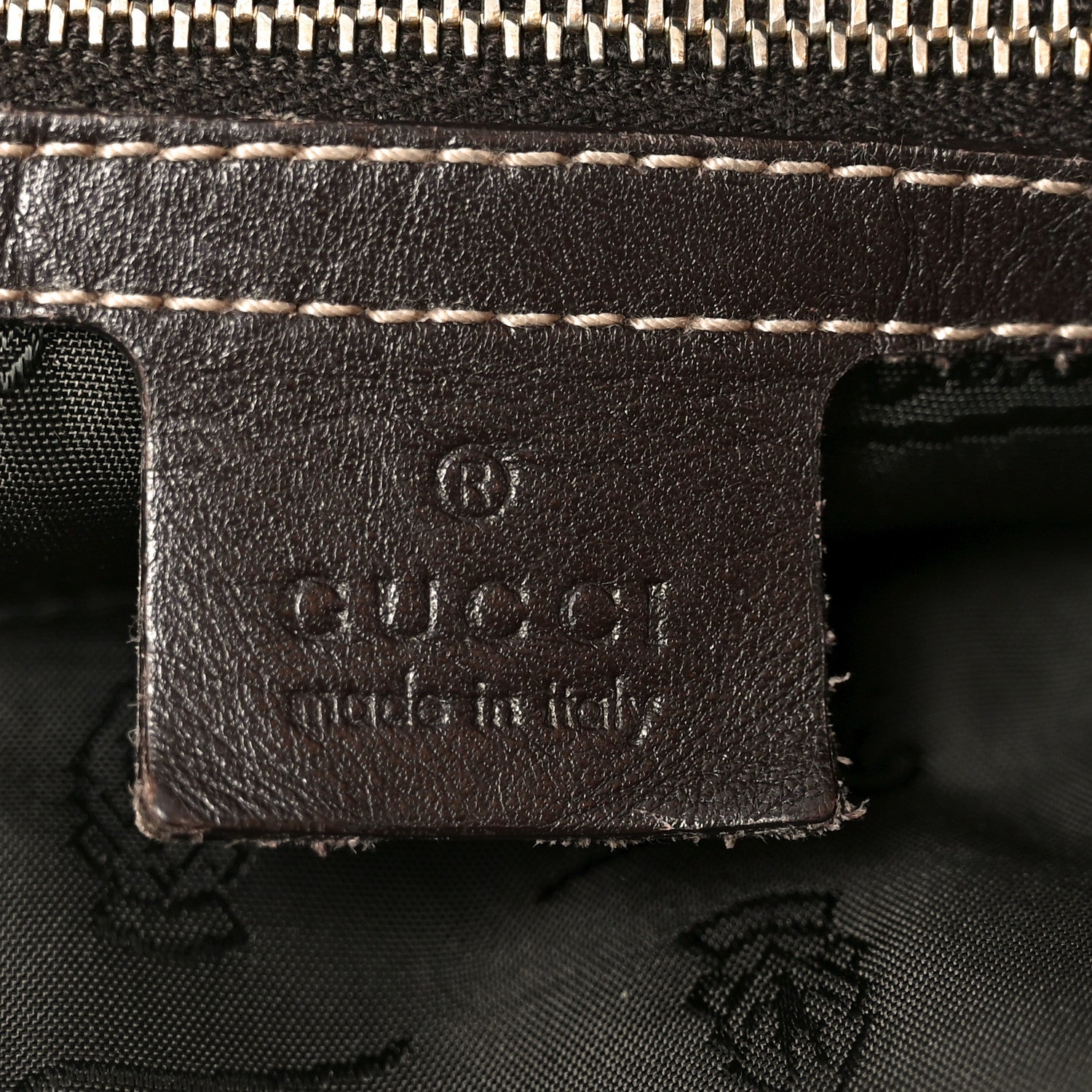 Gucci Crystal Monogram Large Hysteria Tote