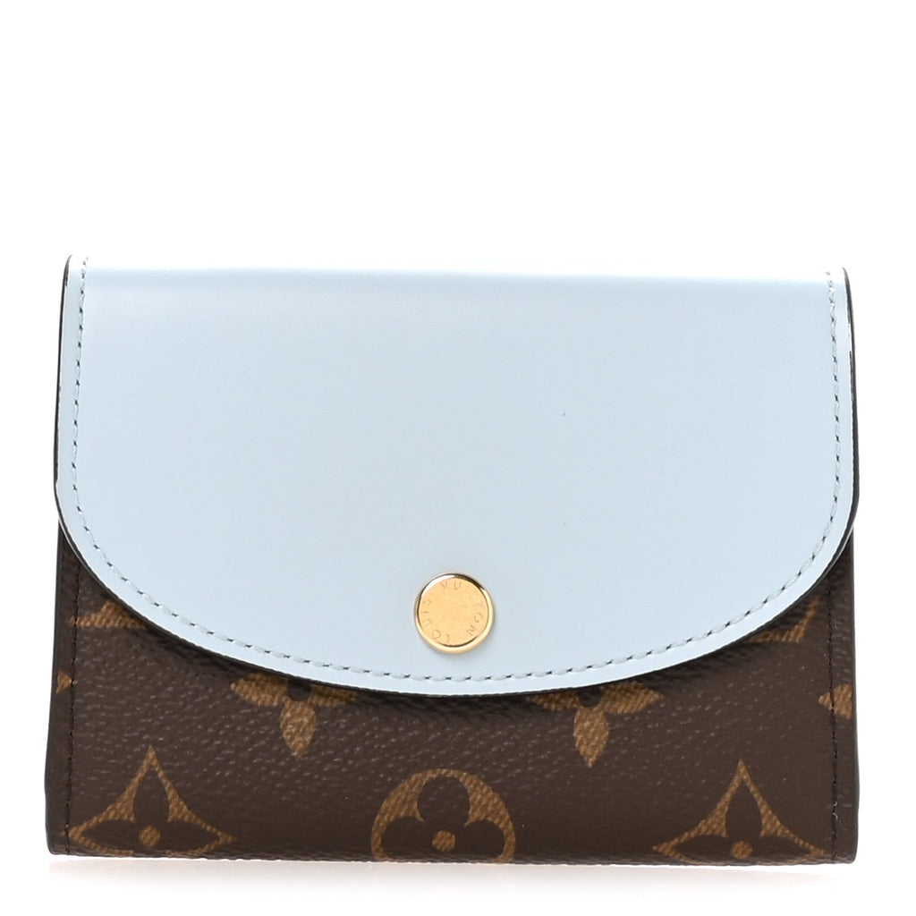 Louis Vuitton Monogram Rosalie Coin Purse Blue