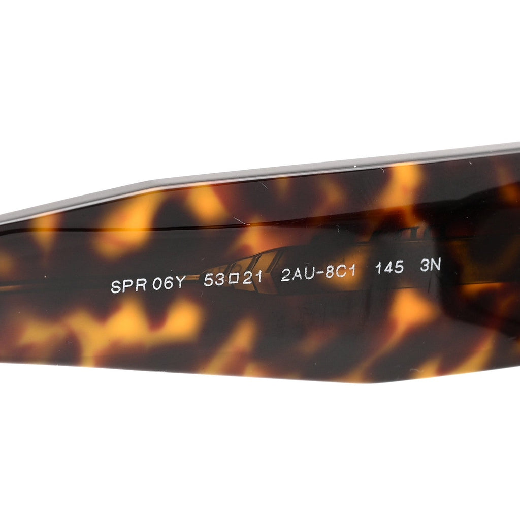 Prada Acetate Symbole Sunglasses SPR 06Y Tortoise