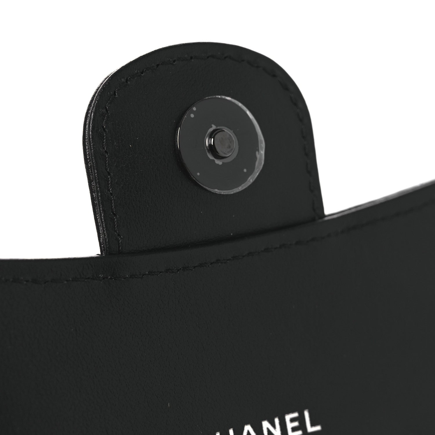 Chanel Aged Calfskin Chevron Quilted Reissue Belt Bag So Black