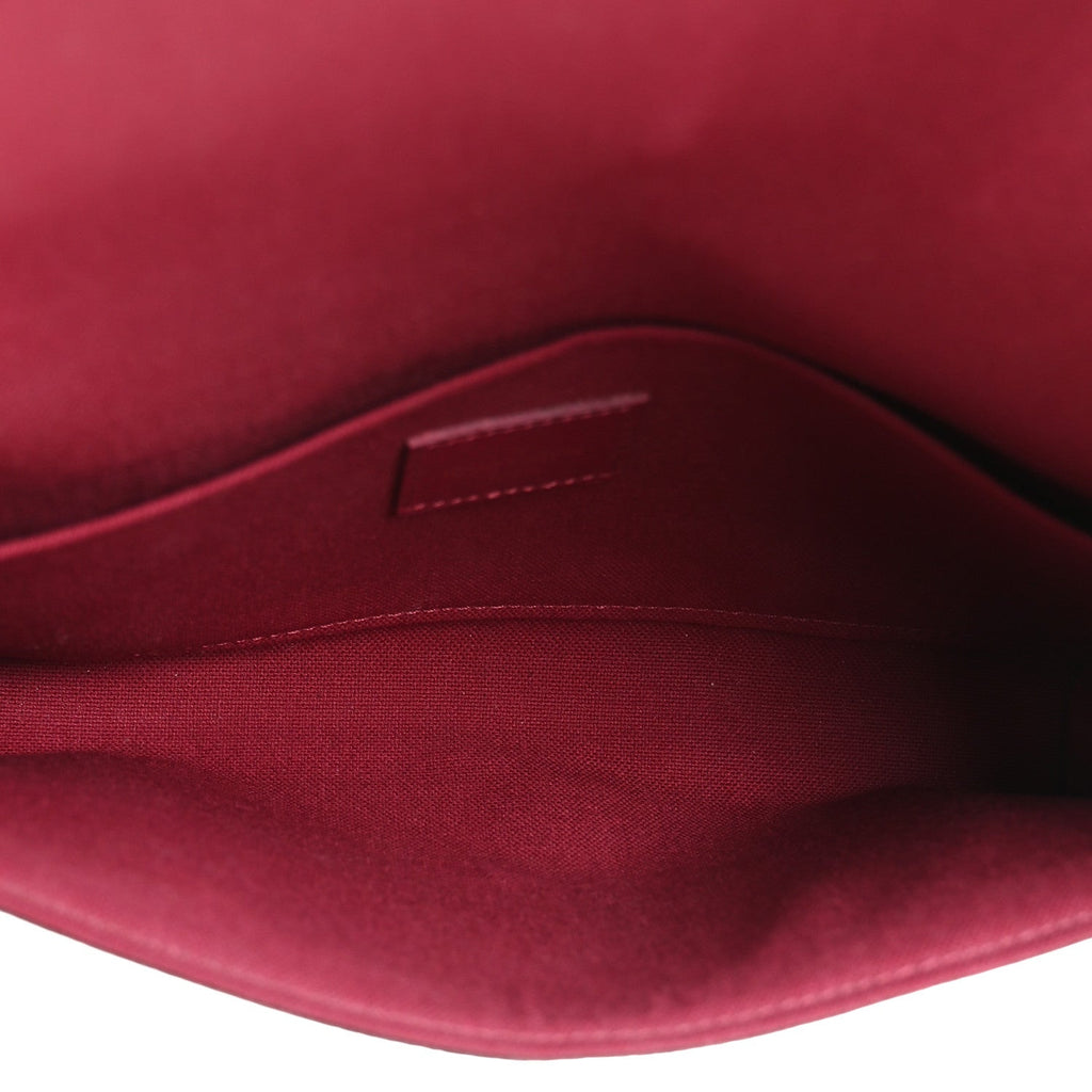 Louis Vuitton Monogram Pochette Felicie Chain Wallet Fuchsia