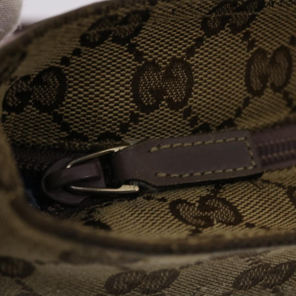 GUCCI GG Canvas Sherry Line Shoulder Bag Beige Pink  49065