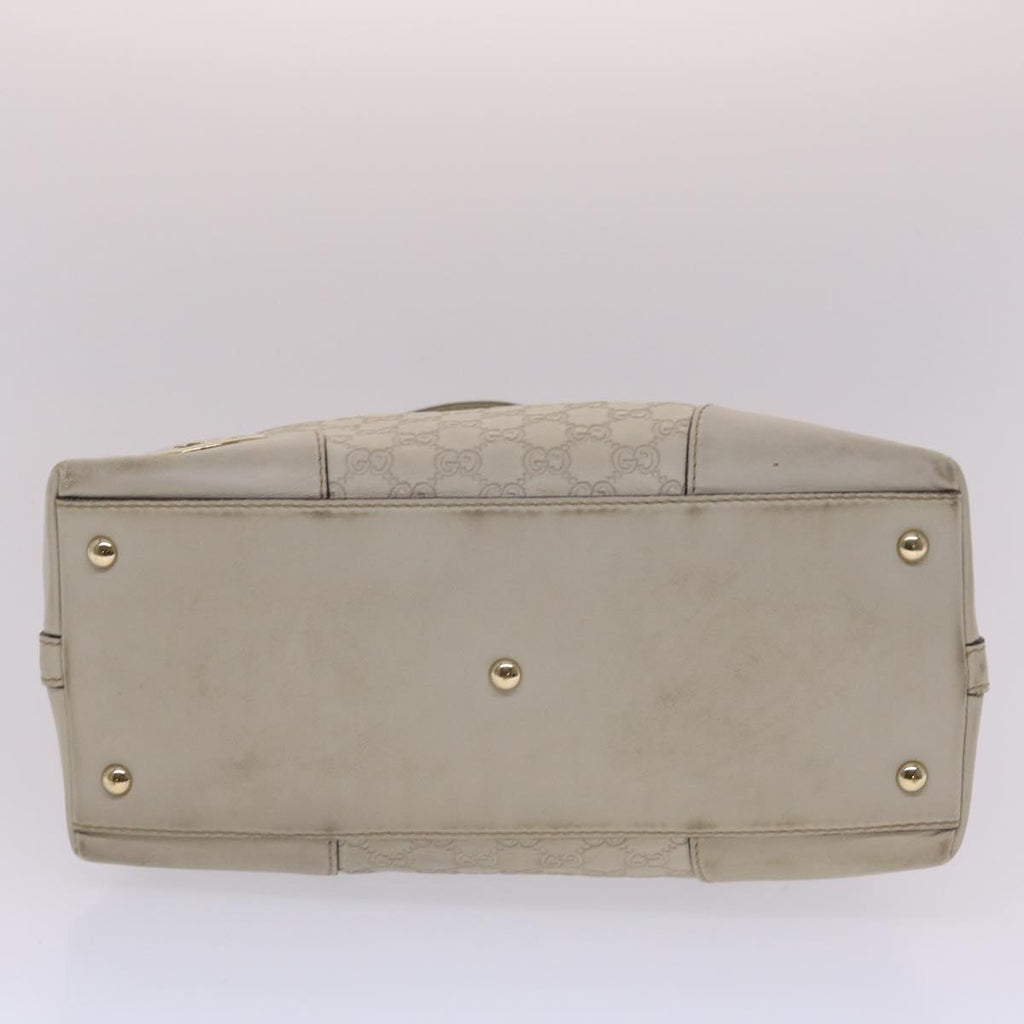 GUCCI  Shima Shoulder Bag Leather White 002404  49070