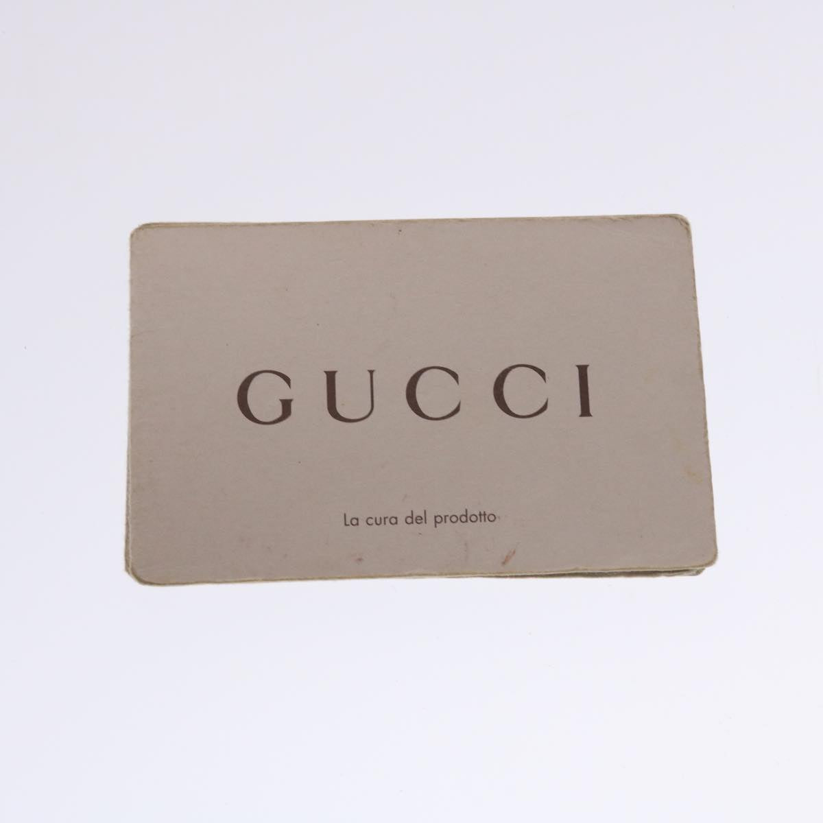 GUCCI GG Canvas Hand Bag Coated Canvas Beige Dark Brown  49071