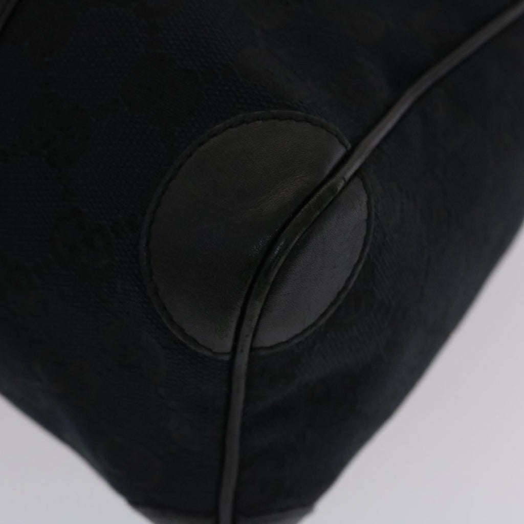 GUCCI GG Canvas Hand Bag Black  49079