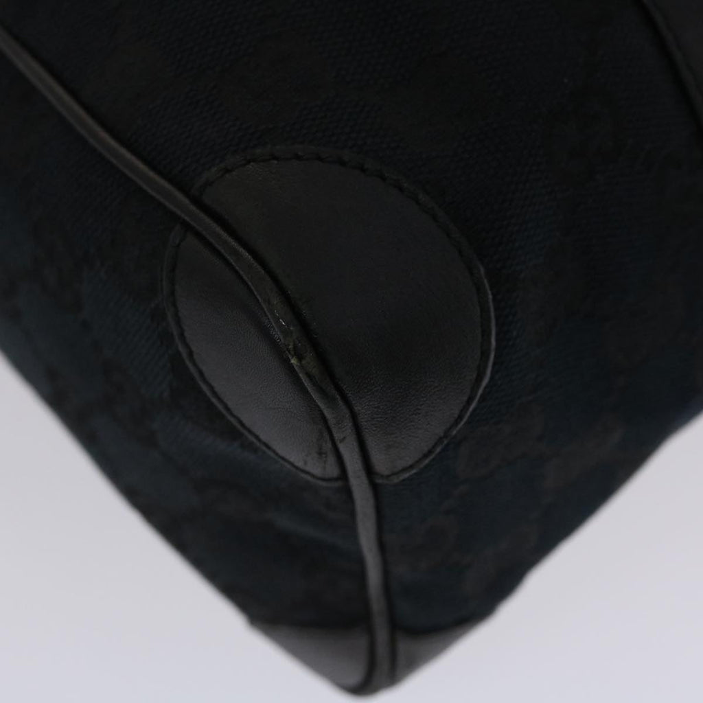 GUCCI GG Canvas Hand Bag Black  49079
