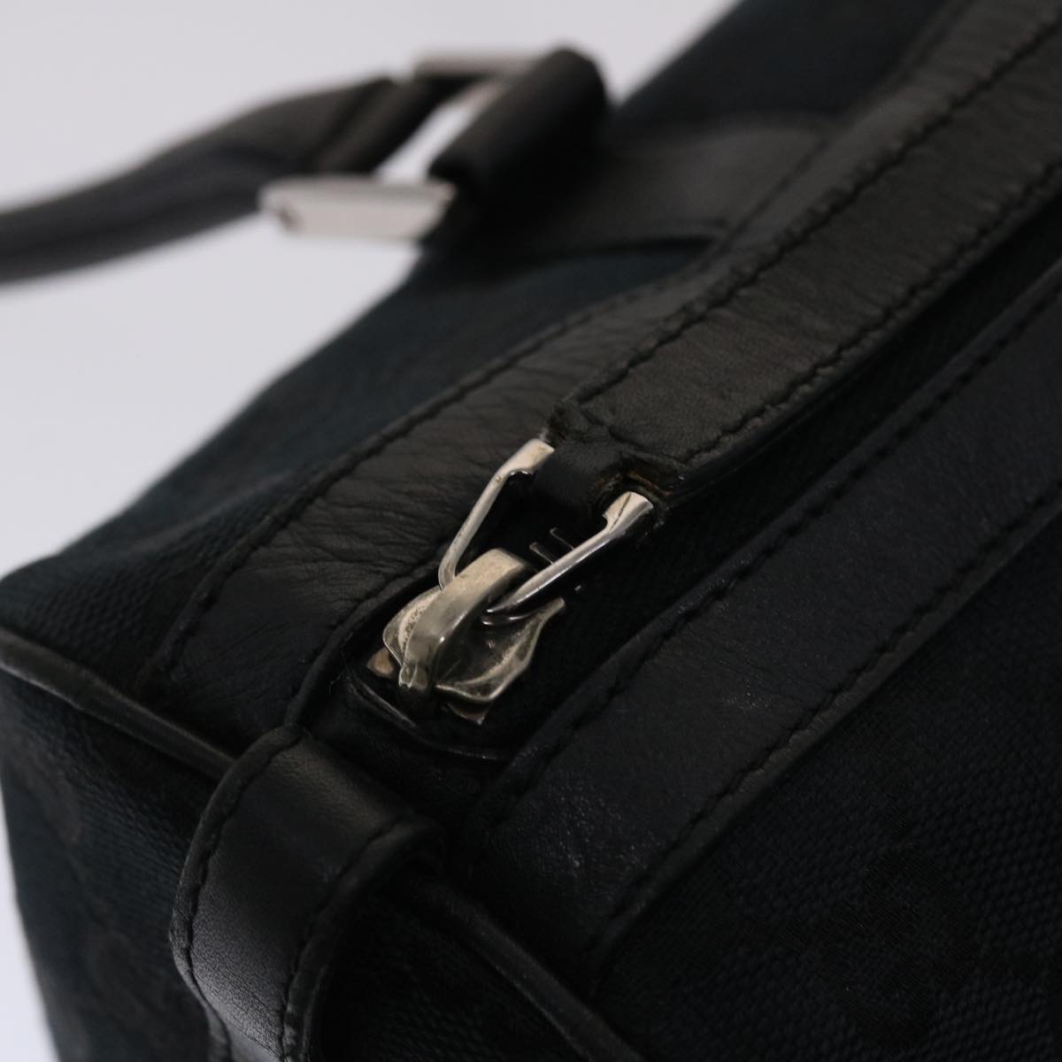 GUCCI GG Canvas Hand Bag Black  49079