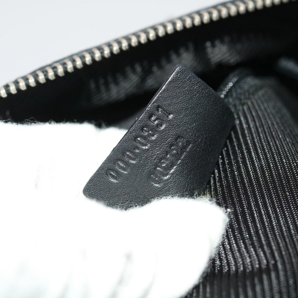 GUCCI GG Canvas Hand Bag Black  49079