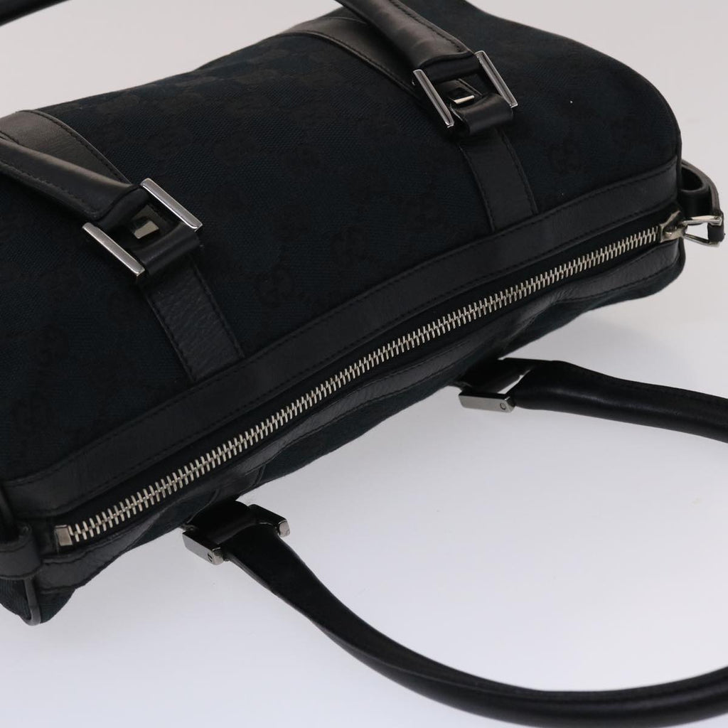 GUCCI GG Canvas Hand Bag Black  49079