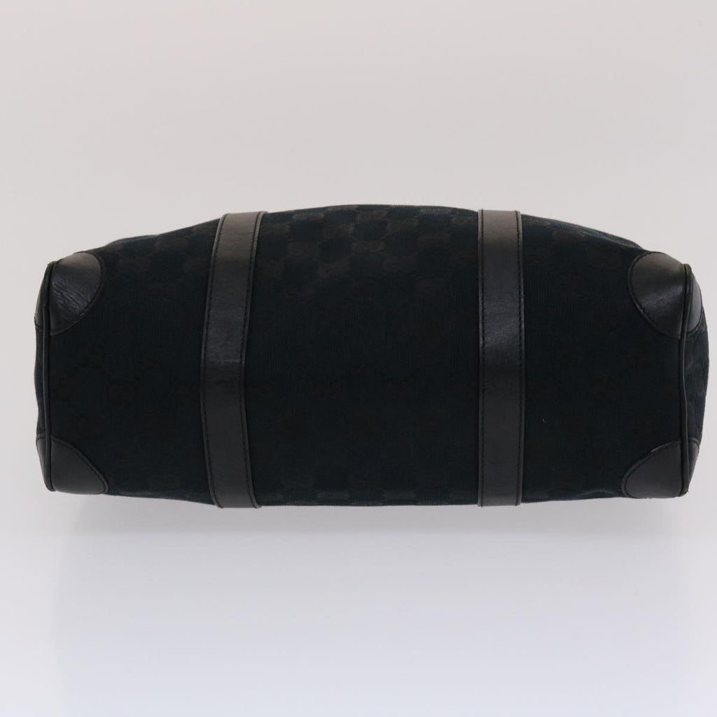 GUCCI GG Canvas Hand Bag Black  49079