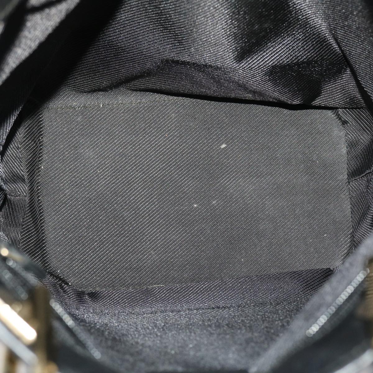 GUCCI GG Canvas Hand Bag Black  49083